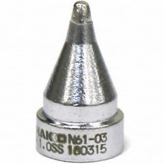 Hakko - Desoldering Pump Tips Inside Diameter (mm): 1.0000 Outside Diameter (mm): 1.6000 - Apex Tool & Supply