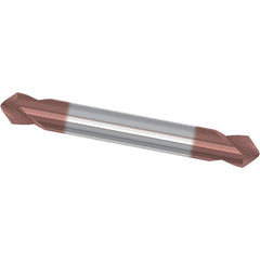 Magafor - 3mm Body Diam, 90°, 100mm OAL, Cobalt Spotting Drill - Apex Tool & Supply