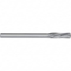 Magafor - 14.28mm Solid Carbide 6 Flute Chucking Reamer - Apex Tool & Supply