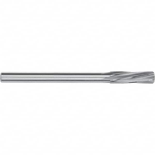 Magafor - 10mm Solid Carbide 6 Flute Chucking Reamer - Apex Tool & Supply