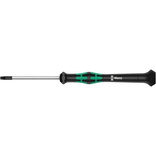 Wera - T4 Torx Driver - 1-37/64" Blade Length, 137mm OAL, Ergonomic Handle - Apex Tool & Supply