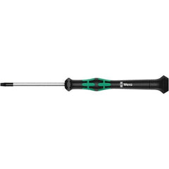 Wera - T4 Torx Driver - 1-37/64" Blade Length, 137mm OAL, Ergonomic Handle - Apex Tool & Supply