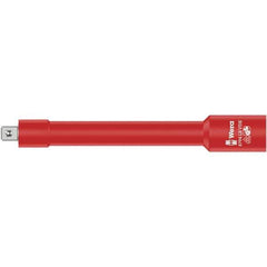 Wera - 3/8" Drive Insulated Socket Extension Bar - 166mm OAL - Apex Tool & Supply