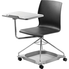 NPS - Swivel & Adjustable Office Chairs   Type: Mobile Tablet Chair    Color: Black - Apex Tool & Supply
