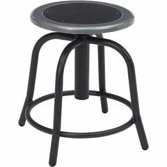 NPS - Swivel & Adjustable Stools Type: Adjustable Height Swivel Stool Base Type: Steel - Apex Tool & Supply