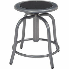 NPS - Swivel & Adjustable Stools Type: Adjustable Height Swivel Stool Base Type: Steel - Apex Tool & Supply