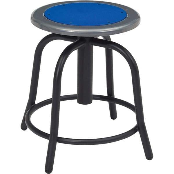 NPS - Swivel & Adjustable Stools Type: Adjustable Height Swivel Stool Base Type: Steel - Apex Tool & Supply