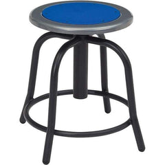 NPS - Swivel & Adjustable Stools Type: Adjustable Height Swivel Stool Base Type: Steel - Apex Tool & Supply