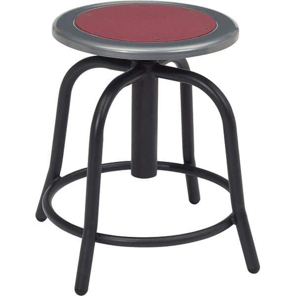 NPS - Swivel & Adjustable Stools Type: Adjustable Height Swivel Stool Base Type: Steel - Apex Tool & Supply