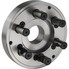 Hertel - Lathe Chuck Adapter Back Plates Nominal Chuck Size: 10 Spindle Nose Type: D Series - Apex Tool & Supply