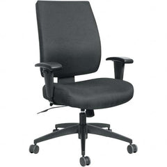 ALERA - 37 to 40-1/2" High Swivel/Tilt Chair - Apex Tool & Supply