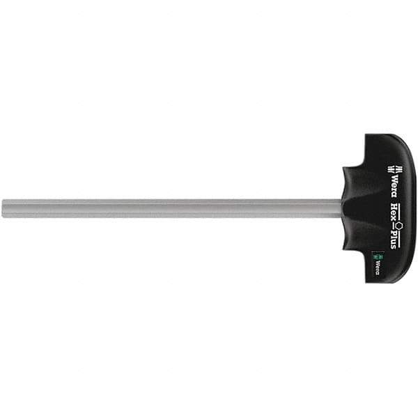 Wera - 6mm Standard Hex Driver - 350mm Blade Length, T Handle, 394mm OAL - Apex Tool & Supply