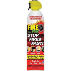 Made in USA - Fire Extinguishers Capacity: 1 Lb Extinguishing Agent: Wet Chemical - Apex Tool & Supply