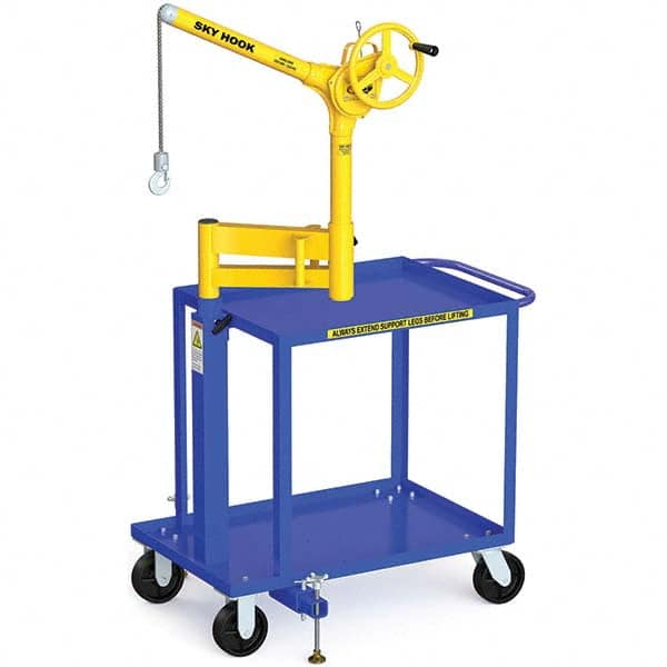 Sky Hook - 250 Lb Steel Lifting Hook Crane - Apex Tool & Supply