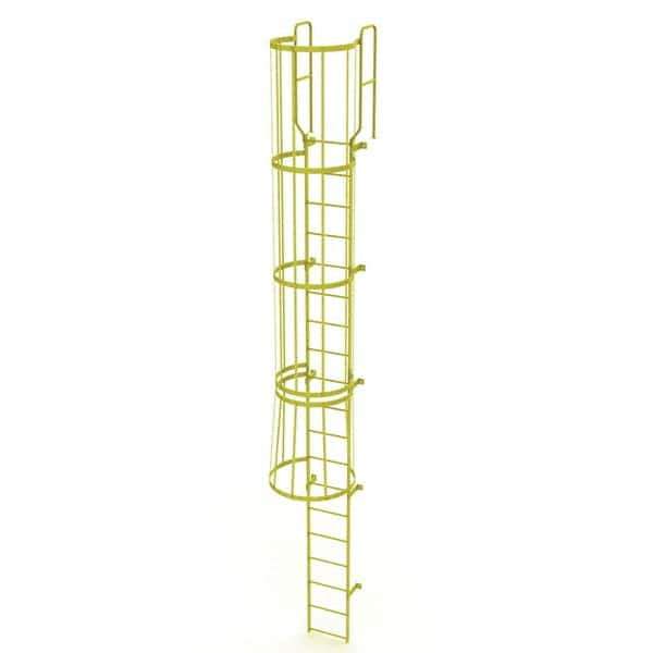 TRI-ARC - Rolling & Wall Mounted Ladders & Platforms Type: Fixed Ladder Style: Safety Cage - Apex Tool & Supply