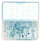 58 Pc. Machinery Key Assortment - Apex Tool & Supply