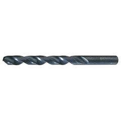 #37 RHS / RHC HSS 135 Degree Split Point Heavy Duty Cotter Pin Jobber Drill - Steam Oxide - Exact Industrial Supply