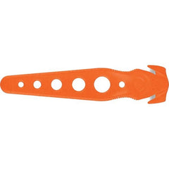Westcott - Utility Knives, Snap Blades & Box Cutters Type: Safety Cutter Blade Type: Recessed/Hook Blade - Apex Tool & Supply