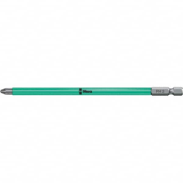 Wera - Phillips Screwdriver Bits Type: Phillips Bit Point Size: 2 - Apex Tool & Supply