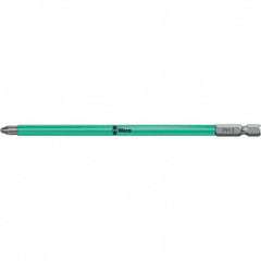 Wera - Phillips Screwdriver Bits Type: Phillips Bit Point Size: 2 - Apex Tool & Supply
