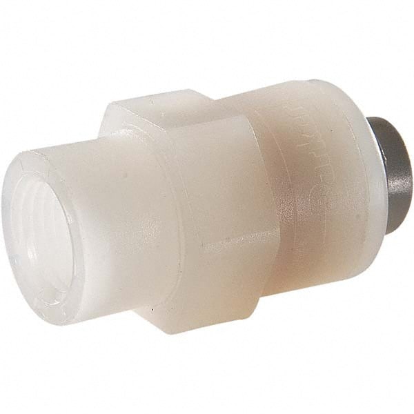 Parker - Plastic Push-To-Connect Tube Fittings Type: Female Connector Tube Outside Diameter (Inch): 1/2 x 1/2 - Apex Tool & Supply