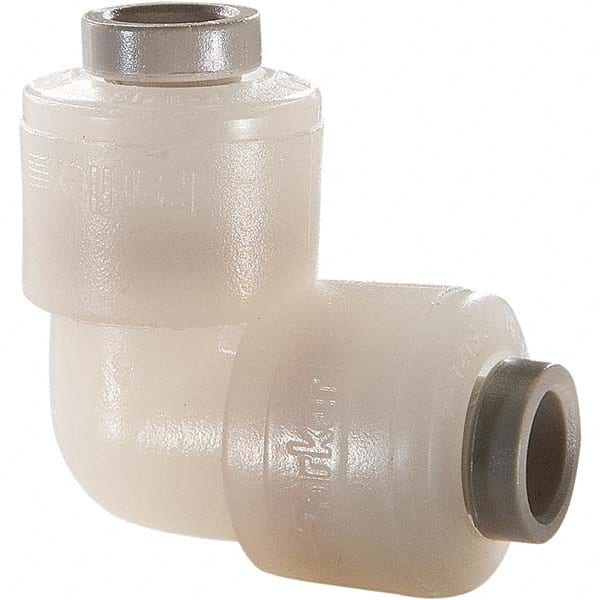 Parker - Plastic Push-To-Connect Tube Fittings Type: Union Elbow Tube Outside Diameter (Inch): 5/16 x 5/16 - Apex Tool & Supply
