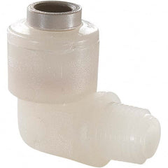 Parker - Plastic Push-To-Connect Tube Fittings Type: Male Elbow Tube Outside Diameter (Inch): 5/16 x 5/16 - Apex Tool & Supply