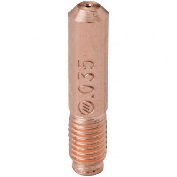 Hobart Welding Products - 0.035" Wire OD, MIG Welder Contact Tip - Apex Tool & Supply
