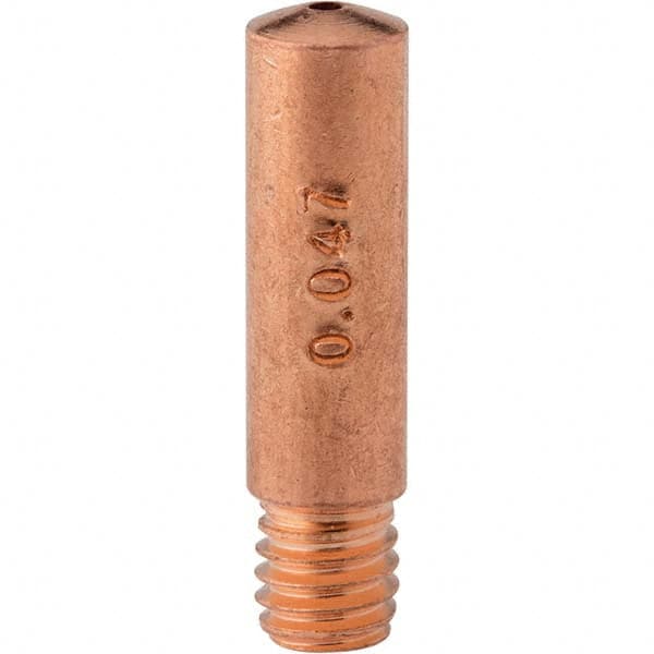 Hobart Welding Products - 0.047" Wire OD, MIG Welder Contact Tip - Apex Tool & Supply
