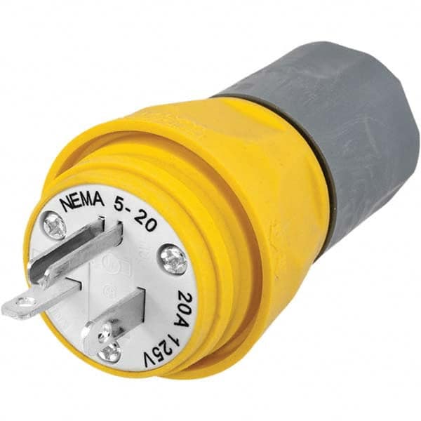 Hubbell Wiring Device-Kellems - Straight Blade Plugs & Connectors Connector Type: Plug Grade: Industrial - Apex Tool & Supply