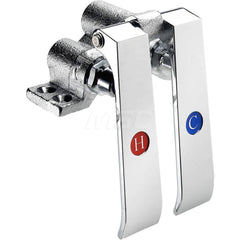 Faucet Replacement Parts & Accessories; Type: Double Pedal Knee Valve; Type: Double Pedal Knee Valve; Type: Double Pedal Knee Valve; Type: Double Pedal Knee Valve; Type: Double Pedal Knee Valve; Description: Krowne 16-121L Royal Series Knee Pedal Valve