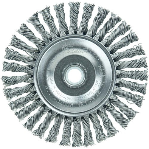Mini Roughneck 4″ Stringer Bead Wheel, .020″ Steel Fill, 1/2″-3/8″ Arbor Hole - Apex Tool & Supply