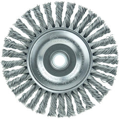Mini Roughneck 4″ Stringer Bead Wheel, .020″ Steel Fill, 1/2″-3/8″ Arbor Hole - Apex Tool & Supply