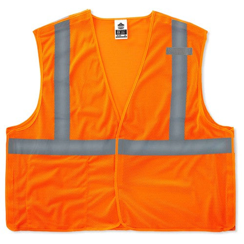 8215BA XS Orange Breakaway Mesh Vest Type R Class 2 Economy - Apex Tool & Supply