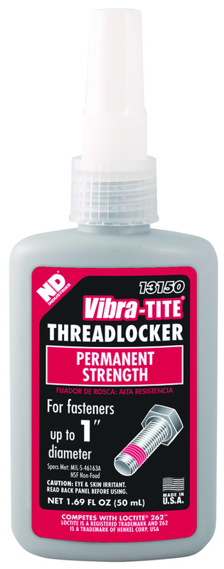 High Strength Threadlocker 131 - 50 ml - Apex Tool & Supply