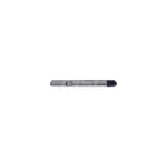 Chamfer Mill: 12 mm Dia, 6 Flutes, Solid Carbide, Corner Chamfer End 83 mm OAL, 12 mm Shank Dia, TiAlN Coated