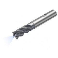 R215.34C16040-DC32K 1640 16mm 4 FL Solid Carbide End Mill - Corner Radius w/Cylindrical - Neck Shank - Apex Tool & Supply
