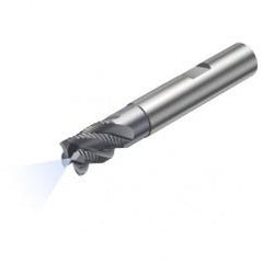 R215.34C16040-DS16K 1640 16mm 4 FL Solid Carbide End Mill - Corner Radius w/Cylindrical - Neck Shank - Apex Tool & Supply