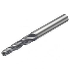 R216.54-16040RAL45G 1620 16mm 4 FL Solid Carbide Conical Ball Nose End Mill w/Cylindrical Shank - Apex Tool & Supply