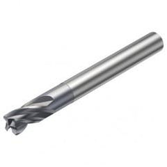 RA216.24-1030BAK02G 1610 3.9624mm 4 FL Solid Carbide End Mill - Corner Radius w/Cylindrical Shank - Apex Tool & Supply