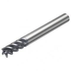 RA216.24-4050DAK20H 1620 15.875mm 4 FL Solid Carbide End Mill - Corner Radius w/Cylindrical Shank - Apex Tool & Supply