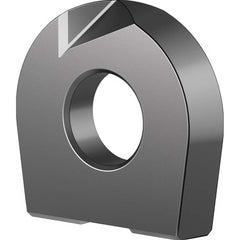 Milling Insert:  KDMB10M0ERGN,  KCU15, N/A Finish,  0.3937″ OAW