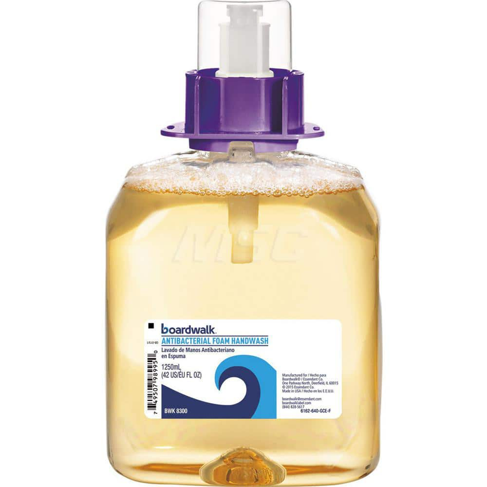 Hand Cleaner: 1,250 mL Dispenser Refill Foam, Light Amber, Fruity Scent