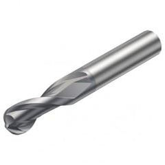 1B232-1270-XA 1620 12.7mm 2 FL Ballnose w/Cylindrical Shank - Apex Tool & Supply