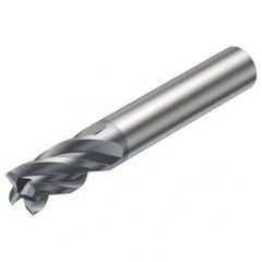 R216.T4-06030BAS10N 1620 6mm 4 FL Solid Carbide Turn-Milling End Mill w/Cylindrical Shank - Apex Tool & Supply