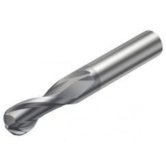 2B230-1000-NA N20C 10mm 2 FL Ballnose w/Cylindrical Shank - Apex Tool & Supply
