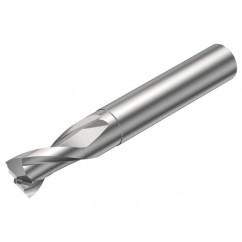 2P121-0600-NC H10F 6mm FL Straight Center Cut w/Cylindrical with Neck Shank - Apex Tool & Supply
