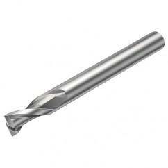 2P123-2000-NG H10F 20mm 2 FL Straight Center Cut w/Reduced Cylindrical .3mm/.012 smaller than Cutting Diameter Shank - Apex Tool & Supply