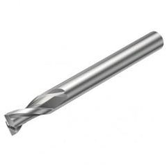 2P123-0500-NG H10F 5mm 2 FL Straight Center Cut w/Reduced Cylindrical .3mm/.012 smaller than Cutting Diameter Shank - Apex Tool & Supply