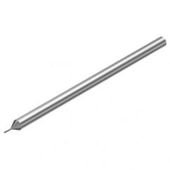 2P212-0080-PC 1620 0.8mm FL Straight Center Cut w/Cylindrical with Neck Shank - Apex Tool & Supply